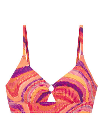 Bruno Banani Triangel-Bikini-Top in rot-pflaume