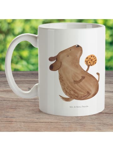 Mr. & Mrs. Panda Kindertasse Hund Keks ohne Spruch in Weiß