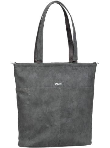 Zwei Shopper Mademoiselle M145 in Nubuk/Stone