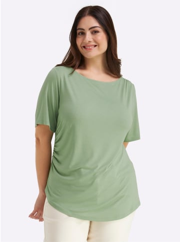 sheego Shirt in eucalyptus