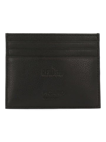 PICARD Horizon 1 Kreditkartenetui RFID Schutz Leder 11 cm in schwarz