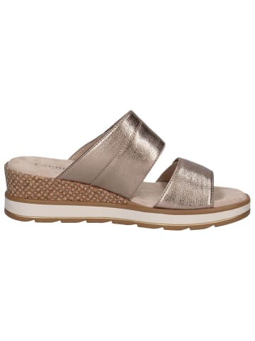 Caprice Pantolette in TAUPE METALLIC