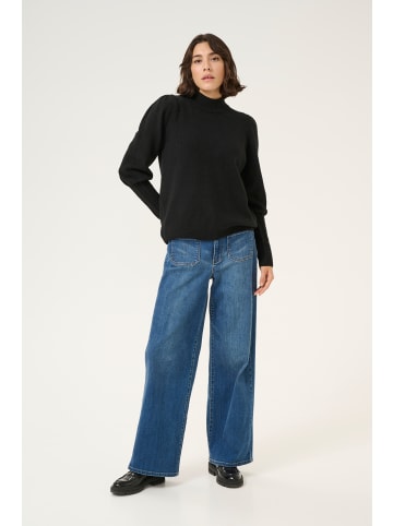 Kaffe Strickpullover KAamelia in Black Deep