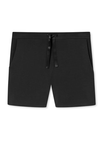 Schiesser Pyjamashorts 95/5 in Schwarz