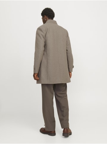 Jack & Jones Wollmantel in Greige