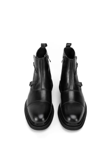 Wittchen Men's brown leather Chelsea boots with croc details I WITTCHEN in Black