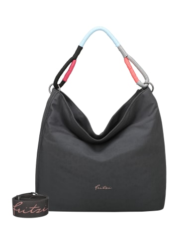 Fritzi aus Preußen Schultertasche Hobo Limited Leo Rainbow in Soft Anthra