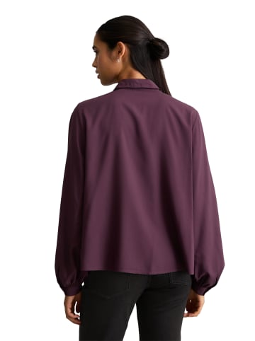 Marc O'Polo DENIM Viskose-Bluse regular in Rhubarb Jam