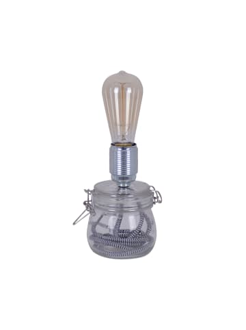 näve Tischleuchte "MAX" in klar/transparent - (L)11 cm x (B)11 cm x (H)20 cm