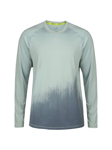 Puma Longsleeve Yogini Studio Graphic in grün / grau