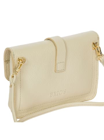 BRIC`s Gondola Garofano Umhängetasche Leder 19.5 cm in cream