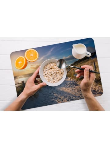 MuchoWow Platzset - Tischset (6-teilig)  Gold