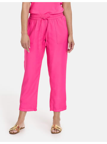 Gerry Weber Hose Freizeit verkürzt in Solar Pink