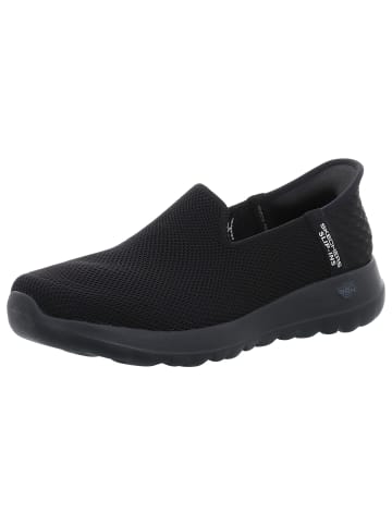 Skechers Sportlicher Slipper in schwarz