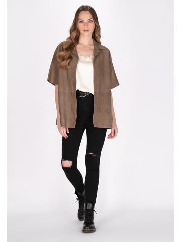 DreiMaster Women Shirt in dark stone