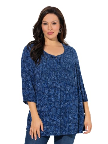 Ulla Popken Bluse in tintenblau