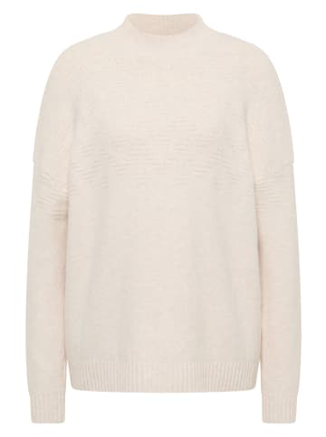 Cecil Cosy jacquard turtle in Beige Melange