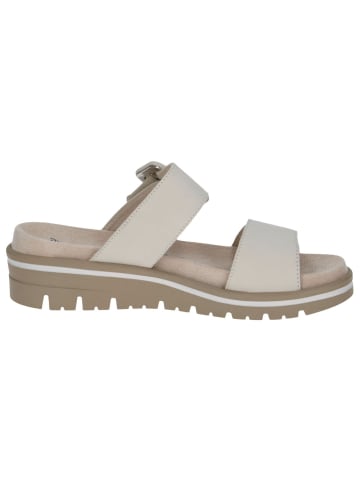 Caprice Pantolette in SNOW NUBUC