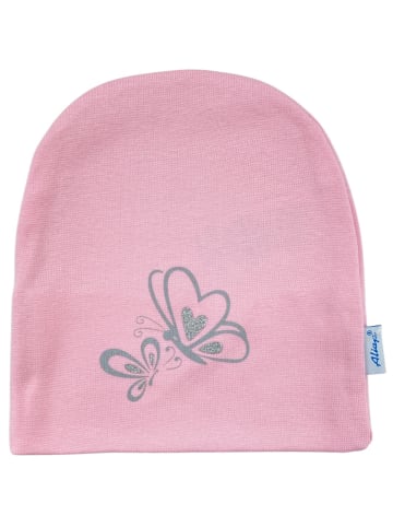 Aliap Babymütze Schmetterling in rosa/pink