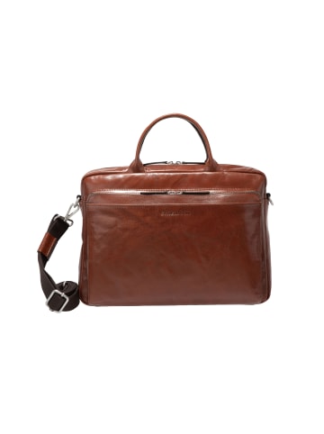 Strellson Aktentasche 'Kenley Charles in Cognac 39,00 x 28,00 x 7,00 cm'