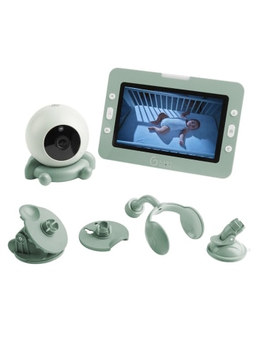 Babymoov Video-Babyphone Yoo Go Plus - mit Kamera & 5 Zoll Bildschirm in gruen