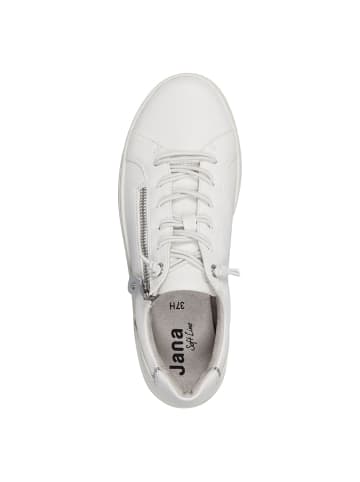 Jana Sneaker in WHITE/SILVER