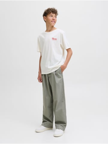 JACK & JONES Junior Baggyhose JPSTOWEN CADE PLEATED JOGGER JNR in mulled basil