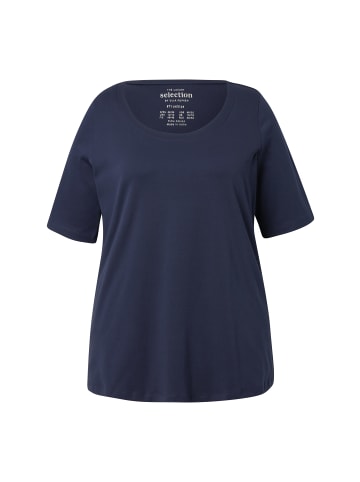 Ulla Popken Shirt in dunkles marine