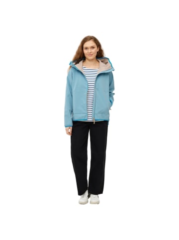 Derbe Softshelljacke Peutby in milky blue/cobblestone