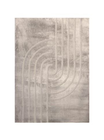 Vivorum Wohnzimmer Teppich – Peace 725 in taupe - rechteckig