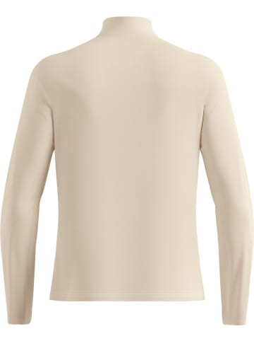 Odlo Longsleeve "Midlayer 1/2 Zip Essential Light" in Grau