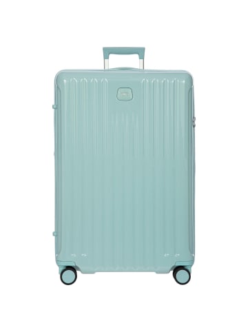 BRIC`s Positano - 4-Rollen-Trolley L 78 cm erw. (emerald green) in light blue