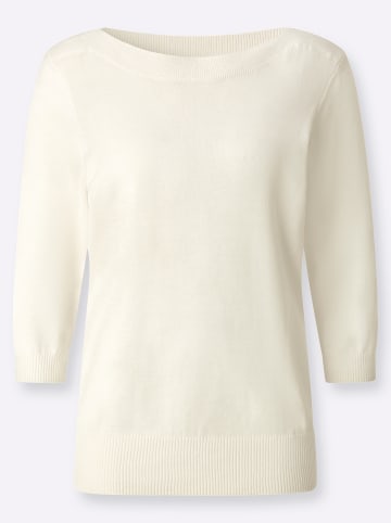 WITT WEIDEN 3/4-Arm-Pullover in ecru