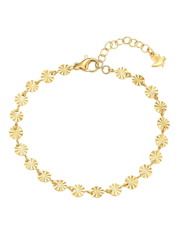 Glanzstücke München Armband aus Edelstahl in gelbgold