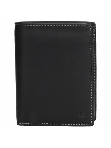 Esquire Dallas - Geldbörse 8cc 11 cm RFID in schwarz