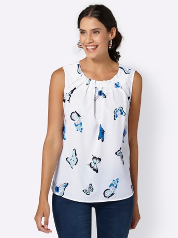 WITT WEIDEN Blusentop in weiß-bedruckt