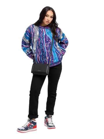 Carlo Colucci Jacquardpullover Di Nicola in Navy