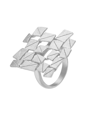 Steel_Art Ring Partis silberfarben glanzmatt in silberfarben glanzmatt