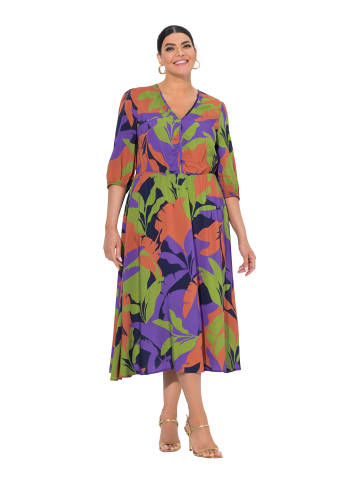 Ulla Popken Midikleid in marine