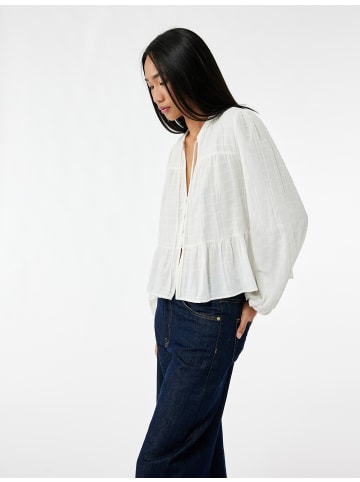 KOTON BLUSE LS in Weiß