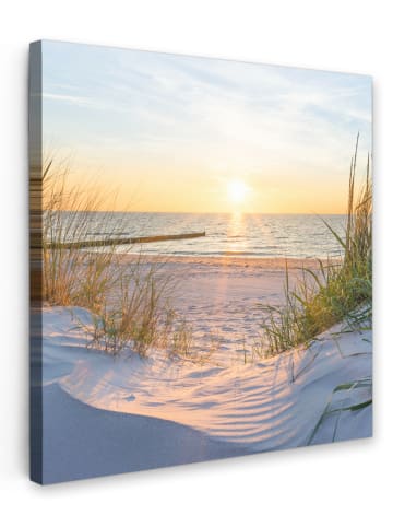OnlyWow Leinwand Bilder Sonnenuntergang