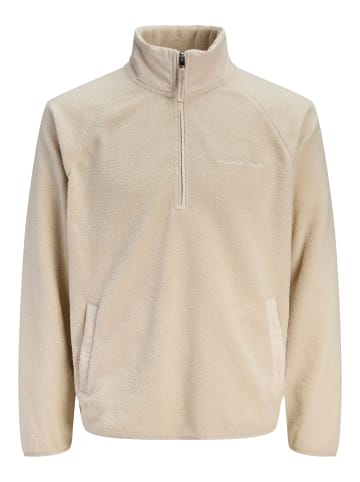 Jack & Jones Fleece Sweatshirt in Oatmeal