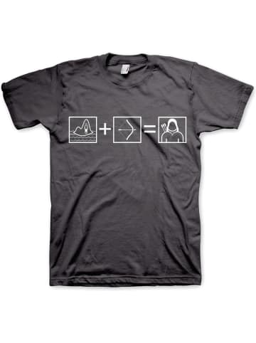 Arrow T-Shirt in Grau