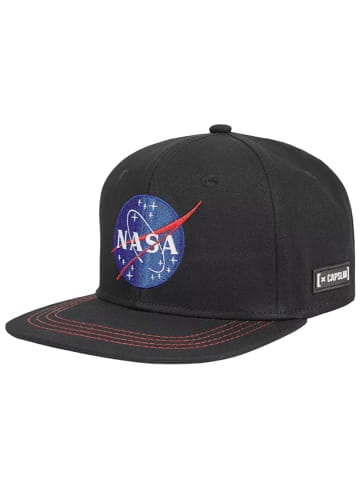 Capslab Capslab Space Mission NASA Snapback Cap in Schwarz
