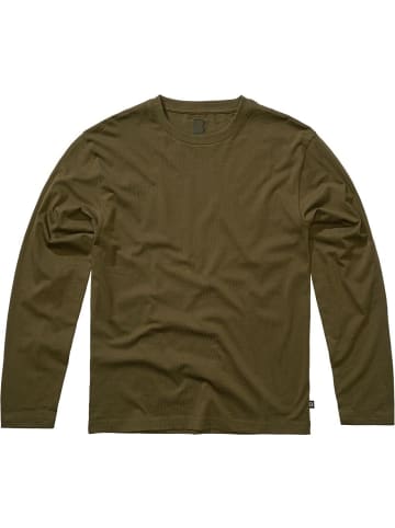 Brandit Longsleeve "Premium Longsleeve Shirt" in Grün