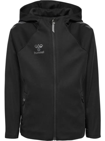 Hummel Kinder Hoodie "Cima 2.0 Zip Hoodie" in Schwarz