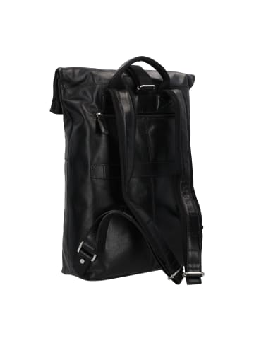 PICARD Buddy Daypack Leder 42 cm Laptopfach in schwarz
