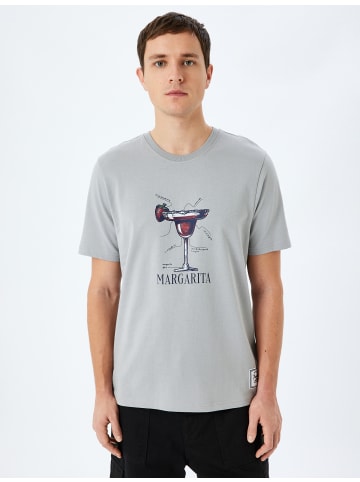 KOTON TSHIRT SS in Grau