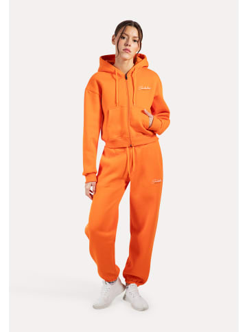 SMILODOX Zip Jacke Enara in Orange
