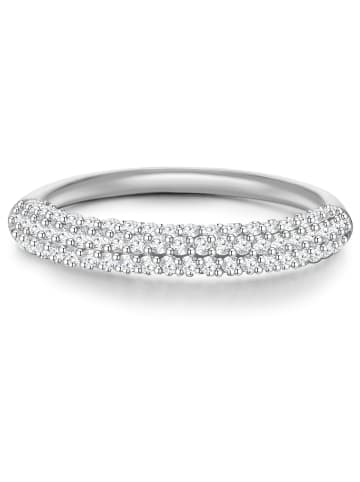 Glanzstücke München Ring aus Sterling Silber mit Zirkonia in silber